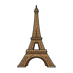 Eiffel Tower sticker